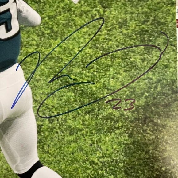 Rodney McLeod Jr signed autographed Philadelphia Eagles SBLII 16x20 photo JSA - Picture 2 of 3